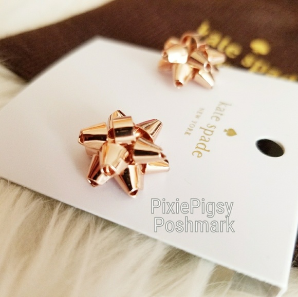 Kate Spade Bourgeois Bow Present Wrap Stud Earring - Picture 3 of 4